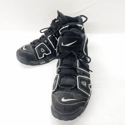 〇〇 NIKE ナイキ メンズ ハイカットスニーカー エアモアアップテンポ サイズ28cm 414962-002 ブラック Bランク