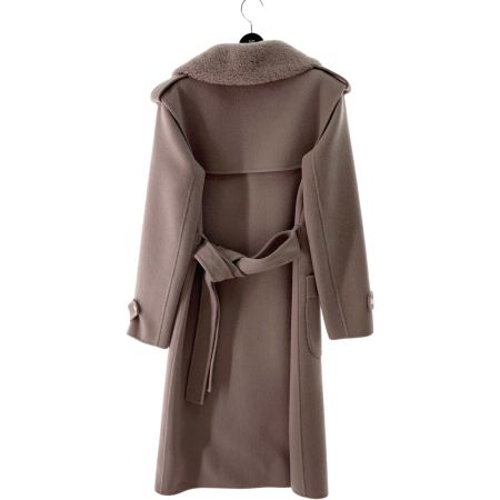  COACH コーチ ロング コート ローズピンク ピンク