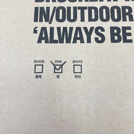  BROOKLYN WORKS ブルックリンワークス メタルプレート 天板 TAN 0119-022-300-076 未開封品 