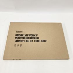 〇〇 BROOKLYN WORKS ブルックリンワークス メタルプレート 天板 KHAKI 0119-022-300-076 未開封品  Nランク