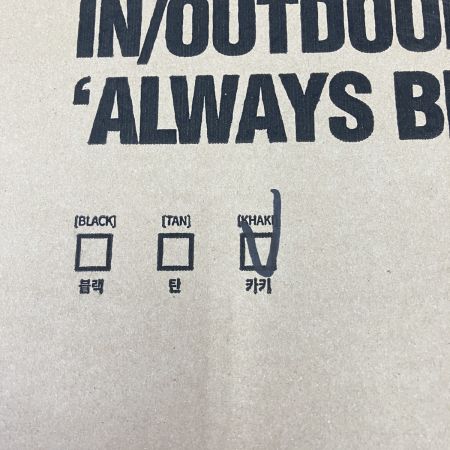  BROOKLYN WORKS ブルックリンワークス メタルプレート 天板 KHAKI 0119-022-300-076 未開封品 