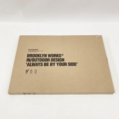  BROOKLYN WORKS ブルックリンワークス メタルプレート 天板 BLACK 0119-022-300-076 未開封品  Nランク