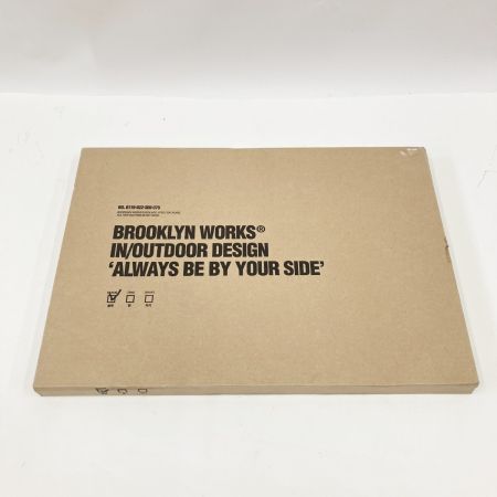  BROOKLYN WORKS ブルックリンワークス メタルプレート 天板 BLACK 0119-022-300-076 未開封品 