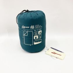〇〇 Litume 5°C-15°C ダウン充墳量250 アウトドア シュラフ 寝袋 C2202-93 Aランク
