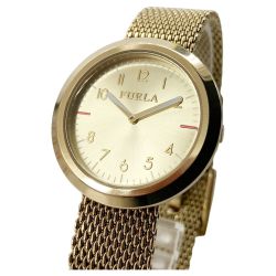 〇〇 FURLA フルラ クォーツ 腕時計 4253103502 ゴールド Bランク