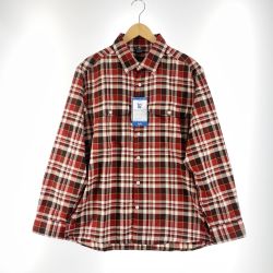 〇〇 mont･bell モンベル スポーツウエア メンズ WIC.O.D.シャツ サイズL #1114332 ボルドー Sランク