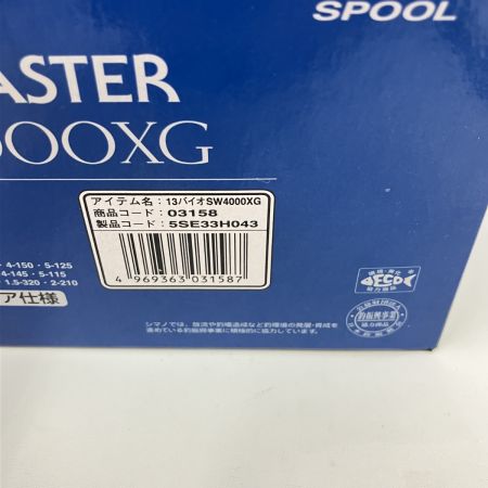 SHIMANO シマノ BIOMASTER 13 バイオマスターSW 4000XG 03158 スピニングリール 現状渡し