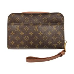 〇〇 LOUIS VUITTON ルイヴィトン モノグラム オルセー セカンドバッグ M51790 ブラウン Cランク