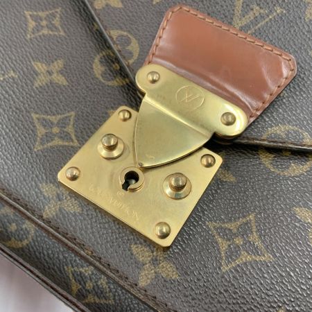  LOUIS VUITTON ルイヴィトン モノグラム モンソー28 ユニセックス 2WAYバッグ M51185 ブラウン ジャンク品 現状渡し