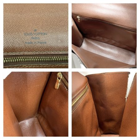  LOUIS VUITTON ルイヴィトン モノグラム モンソー28 ユニセックス 2WAYバッグ M51185 ブラウン ジャンク品 現状渡し