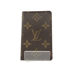 〇〇 LOUIS VUITTON ルイヴィトン モノグラム ポシェット カルト ヴィジット カードケース 名刺入れ パスケース M56362 ブラウン Bランク