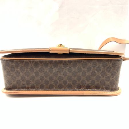  CELINE セリーヌ マカダム ショルダーバック M14 Ｍ14 ブラウン