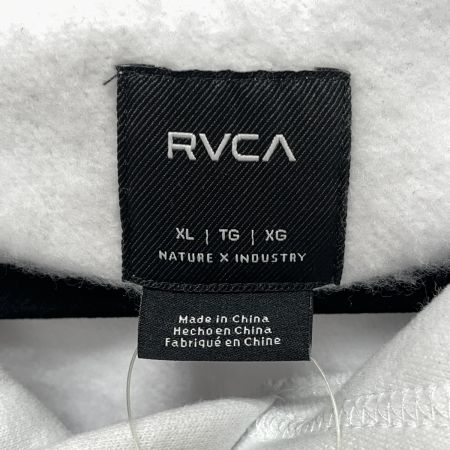  RVCA ルーカ メンズ パーカー サイズXL ホワイト