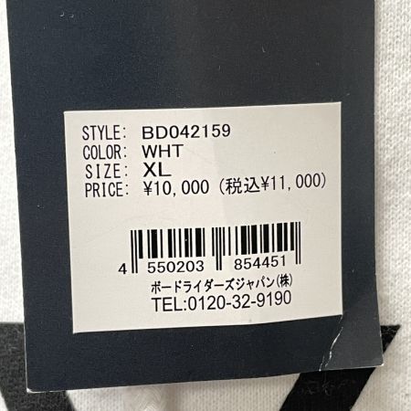  RVCA ルーカ メンズ パーカー サイズXL ホワイト