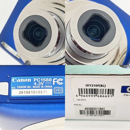  CANON キャノン コンパクトデジタルカメラ  IXY210F