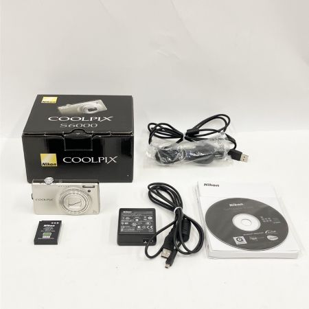  Nikon ニコン コンパクト デジタルカメラ コンデジ COOLPIX S6000
