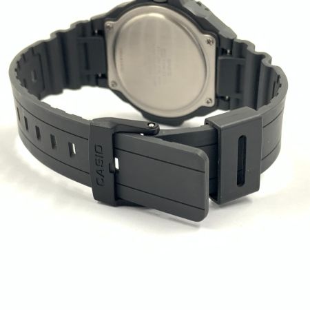  CASIO カシオ スタンダード ソーラー 腕時計 MRW-S300H ブラック x レッド