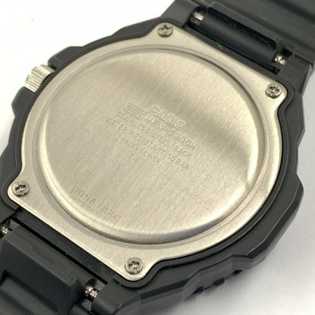  CASIO カシオ スタンダード ソーラー 腕時計 MRW-S300H ブラック x レッド