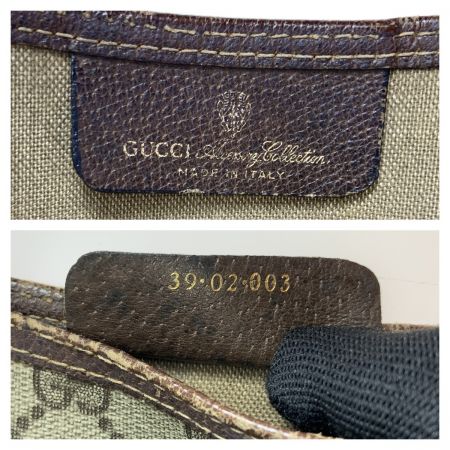  GUCCI グッチ オールドグッチ GGプラス トートバッグ  39-02-003 ベージュ ジャンク品 現状渡し