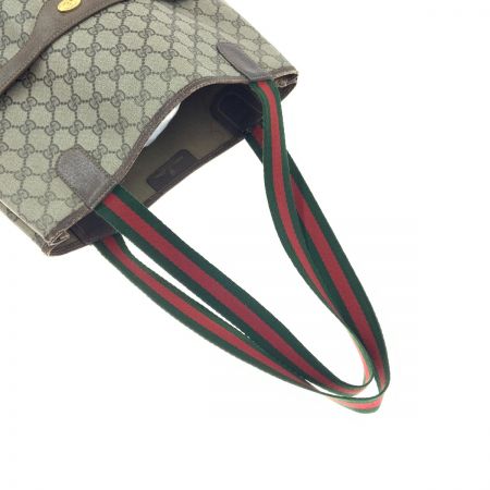  GUCCI グッチ オールドグッチ GGプラス トートバッグ  39-02-003 ベージュ ジャンク品 現状渡し