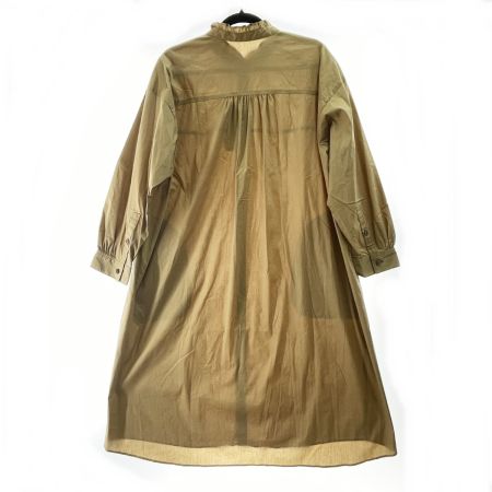  HIROKO BIS ヒロコ ビス レディース ブラウスワンピース サイズ13AB オリーブ