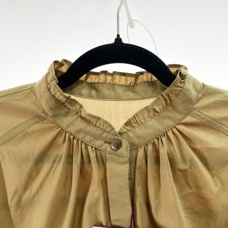  HIROKO BIS ヒロコ ビス レディース ブラウスワンピース サイズ13AB オリーブ