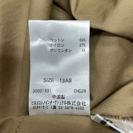  HIROKO BIS ヒロコ ビス レディース ブラウスワンピース サイズ13AB オリーブ