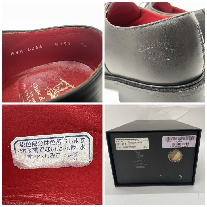 REGAL リーガル Shoe&Co. メンズ ストレートチップシューズ サイズ26cm