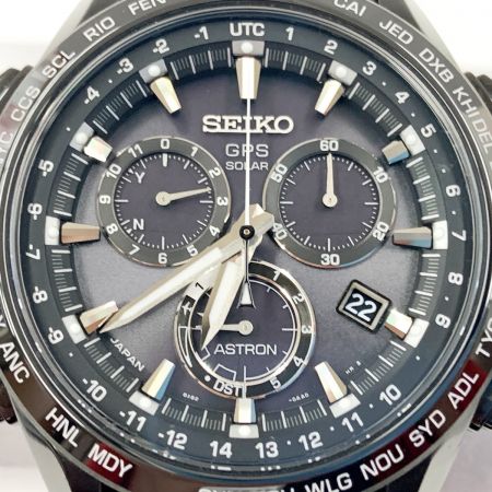  SEIKO セイコー ASTRON アストロン ソーラーGPS 腕時計 SBXB009 8X82-0AB0 ブラック