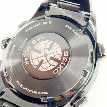  SEIKO セイコー ASTRON アストロン ソーラーGPS 腕時計 SBXB009 8X82-0AB0 ブラック