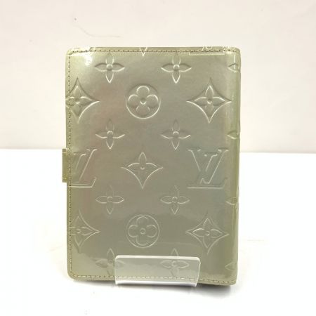  LOUIS VUITTON ルイヴィトン モノグラム ヴェルニ アジェンダ PM 手帳カバー R21010   グリーン