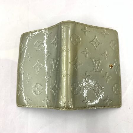  LOUIS VUITTON ルイヴィトン モノグラム ヴェルニ アジェンダ PM 手帳カバー R21010   グリーン