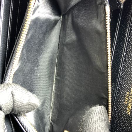  SAINT LAURENT PARIS サンローランパリ モノグラム サンローラン ラージ フラップウォレット 二つ折り長財布 372264 ブラック