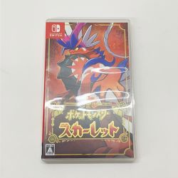 〇〇 Nintendo ニンテンドウ ポケットモンスター スカーレット Swith ゲームソフト 現状渡し Bランク