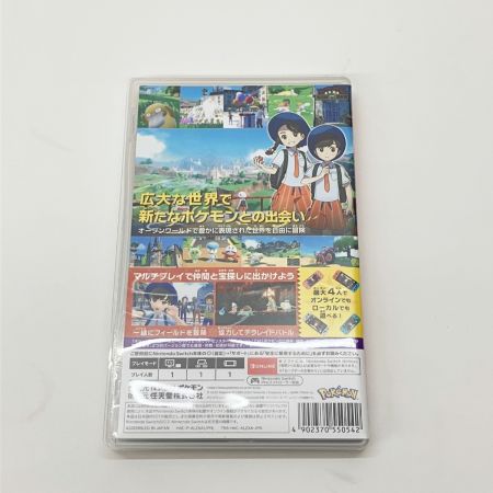  Nintendo ニンテンドウ ポケットモンスター スカーレット Swith ゲームソフト 現状渡し
