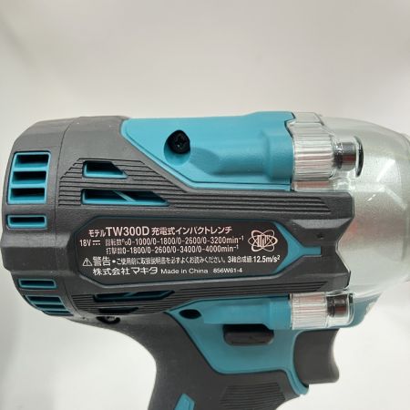  MAKITA マキタ インパクトレンチ コードレス式 18v 6.0Ah  TW300DRGX 未使用品