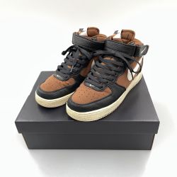 〇〇 NIKE ナイキ メンズ スニーカー AIR FORCE 1 MID 07 LX サイズ26cm DQ8766 001 ブラウン×ブラック Bランク