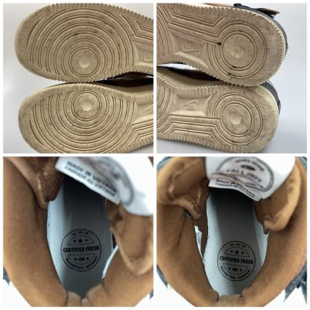  NIKE ナイキ メンズ スニーカー AIR FORCE 1 MID 07 LX サイズ26cm DQ8766 001 ブラウン×ブラック