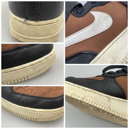  NIKE ナイキ メンズ スニーカー AIR FORCE 1 MID 07 LX サイズ26cm DQ8766 001 ブラウン×ブラック