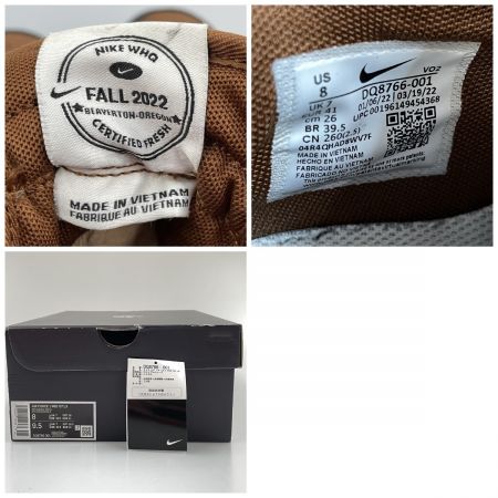  NIKE ナイキ メンズ スニーカー AIR FORCE 1 MID 07 LX サイズ26cm DQ8766 001 ブラウン×ブラック