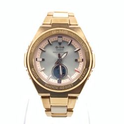 〇〇 CASIO カシオ タフソーラー 腕時計 MSG-W200CG-4AjF ゴールド Bランク