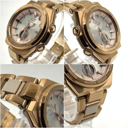  CASIO カシオ タフソーラー 腕時計 MSG-W200CG-4AjF ゴールド