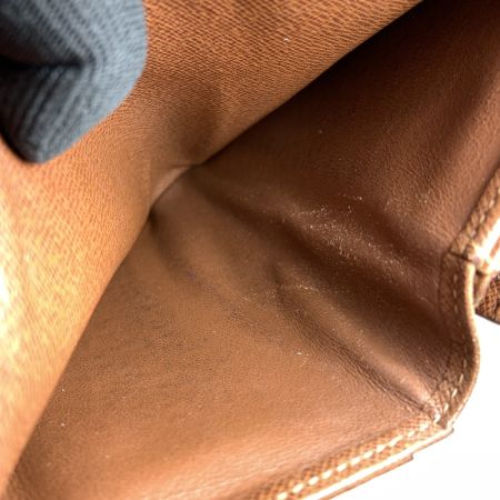  LOUIS VUITTON ルイヴィトン モノグラム ポルト モネ ビエ トレゾール 二つ折り財布  M61730 ブラウン