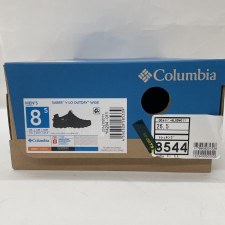  Columbia コロンビア メンズ トレッキングシューズ セイバー ファイブ ロー アウトドライ ワイド サイズ26.5cm YI4204-011 ブラック