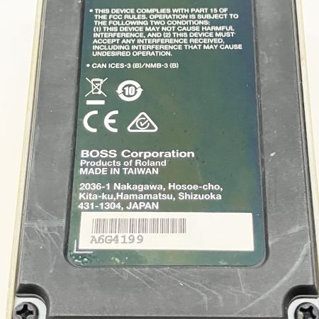  BOSS ボス Over Drive オーバードライブ OD-1X ギターエフェクター