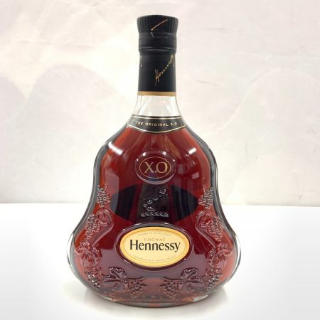  Hennessy ヘネシー XO 黒キャップ コニャック 700ml 40度 ブランデー ブラック 未開栓