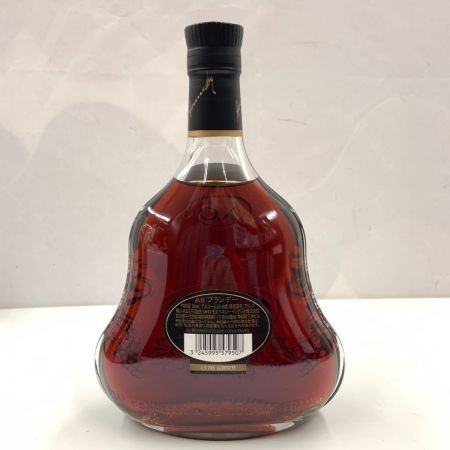  Hennessy ヘネシー XO 黒キャップ コニャック 700ml 40度 ブランデー ブラック 未開栓