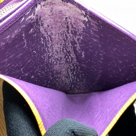  LOUIS VUITTON ルイヴィトン エピ ポルトフォイユ トレゾール  二つ折り財布 M63509 イエロー 現状渡し