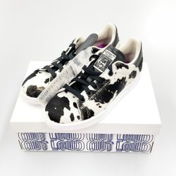 〇〇 adidas アディダス レディース スニーカー Stan Smith W サイズ22.5cm FV3087 ブラック×ホワイト Sランク