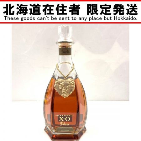 【北海道内限定発送】 NIKKA WHISKY ニッカウイスキー BRANDY XO Deluxe  ブランデー 660ml 40% 未開栓